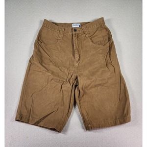 Vintage Color‎ Collection Shorts Mens 33 Denim Cotton Mid Rise Brown Y2K